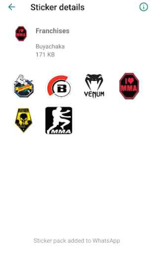 Stickers de luta e MMA para WhatsApp  4
