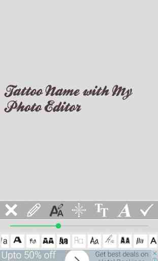 Tattoo Editor With My Name 3