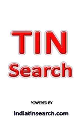 TIN SEARCH : VAT and CST Act Tin Search App 1