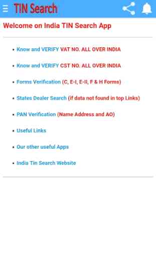 TIN SEARCH : VAT and CST Act Tin Search App 2