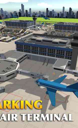 Toon Plane Landing Simulator 4