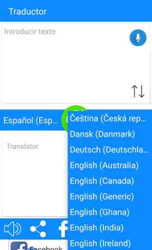 Tradutor Android de voz e texto 3