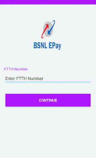 BSNL EPAY Mobile Application for FTTH subscribers 4