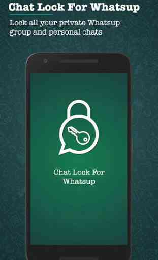 Chat Lock For Whatsup, Chat Locker 1