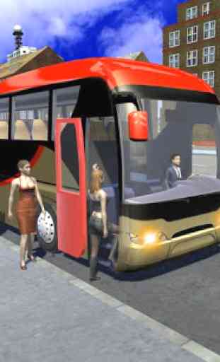 Coach Bus Driving Simulator 2019 - Hard Parking 3D 3