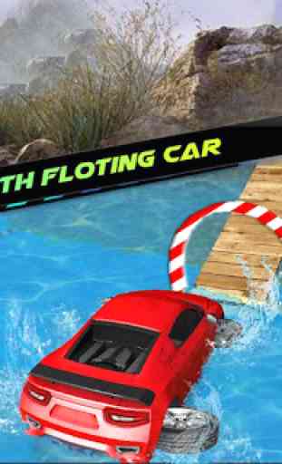 Corrida de carros de água flutuante 4