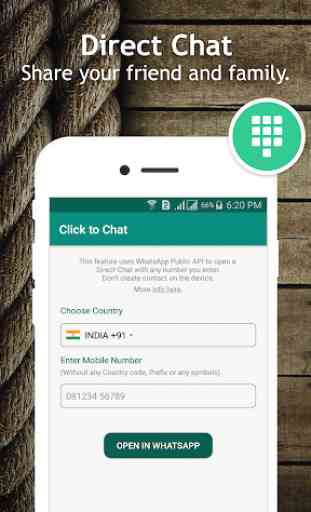 Direct Chat for WhatsApp 3