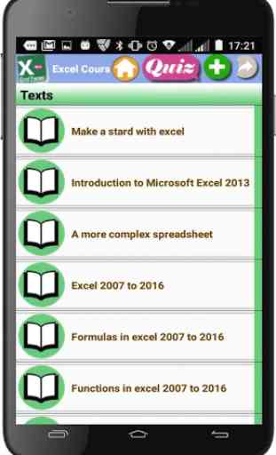 Excel Courses 1