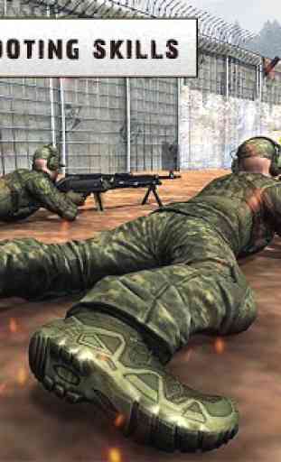 Exército Treinamento 3D obstáculo curso+tiroteio 2