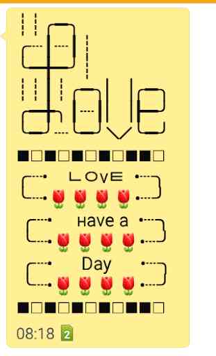 Faces Of ASCII Hearts: love heart sms 1