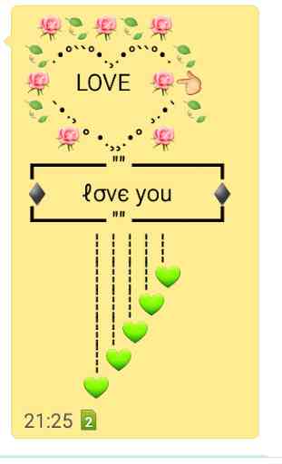 Faces Of ASCII Hearts: love heart sms 4