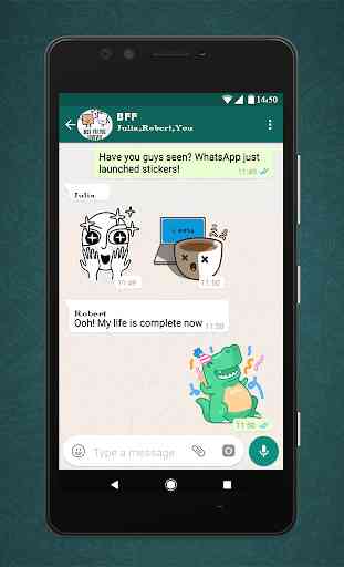 Free Messenger Whats Stickers New 2