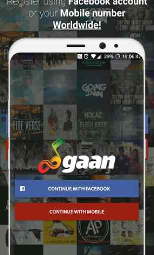 GAAN Music Player: Legal access to Bangla songs 1
