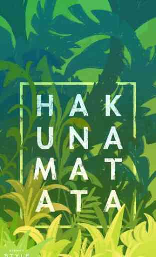 Hakuna Matata Wallpapers HD 4K 1