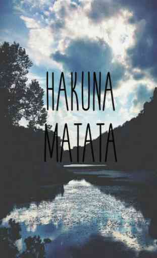 Hakuna Matata Wallpapers HD 4K 2