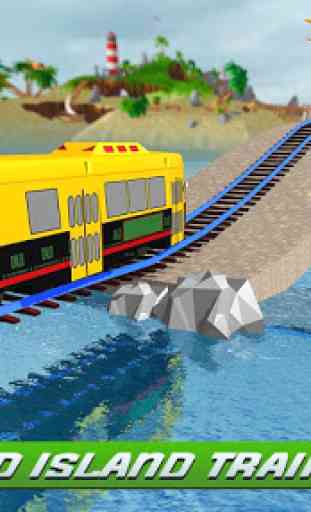 ilha Trem Carga Transporte Simulador 2018 2