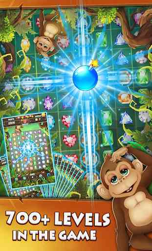 Jewels Jungle Adventure match 3 puzzle games 2