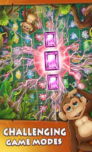 Jewels Jungle Adventure match 3 puzzle games 4