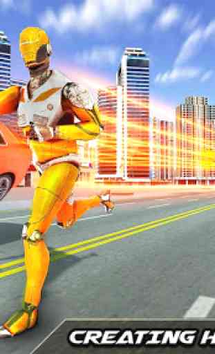jogo de robô Speed - batalha Miami City crime 2