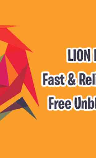 Lion Browser - Unblock Sites Without VPN 1