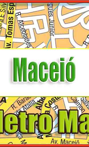 Maceio Brazil Metro Map Offline 1