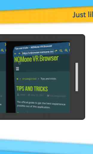 NOMone VR Browser Remote 1