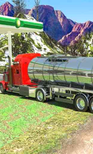 Offroad Oil Tanker Transport - Fuel Simulator 2018 2