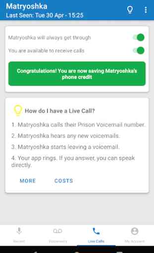 Prison Voicemail 3