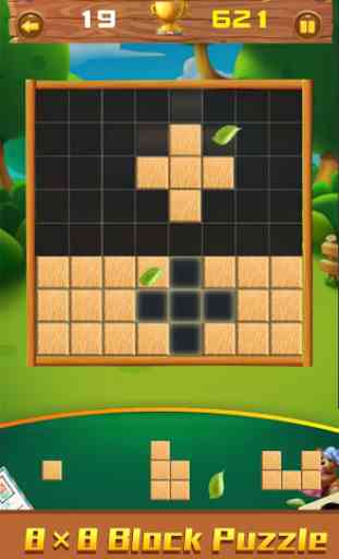 Quebra-cabeça de blocos - Woody Puzzle Plus 2