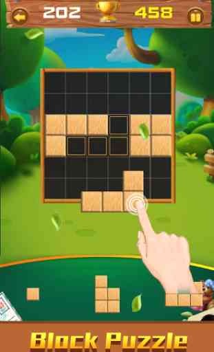 Quebra-cabeça de blocos - Woody Puzzle Plus 4