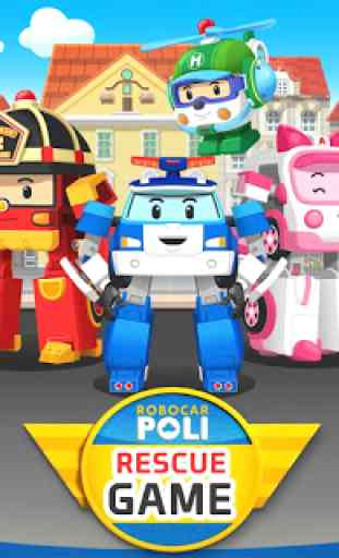 Robocar Poli Rescue - Kids Game Package 1
