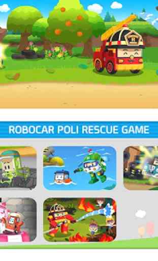 Robocar Poli Rescue - Kids Game Package 2