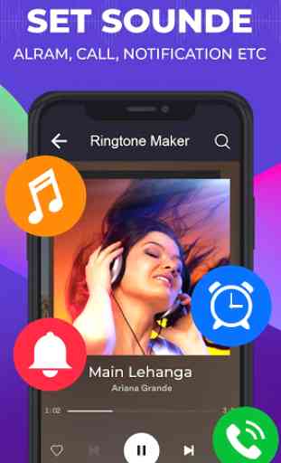 Set Caller Tune : Ringtone Maker 4