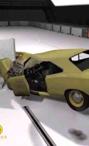 Teste de colisão de carro de Lincoln 4