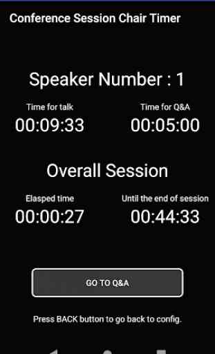 Timer for Conference Session Chair 2