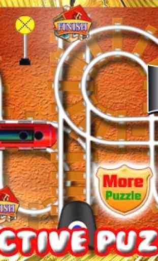 Train Track Maze 2020: Indian Puzzle Games Free 1