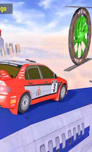Trilhas Impossíveis GT Car Racing: Simulação de 3