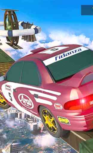 Trilhas Impossíveis GT Car Racing: Simulação de 4