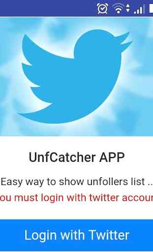 UnfCatcher APP - Unfollowers for Twitter 1