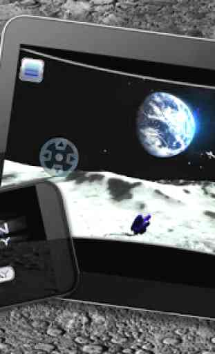 Walk Moon Virtual Reality 3D 3