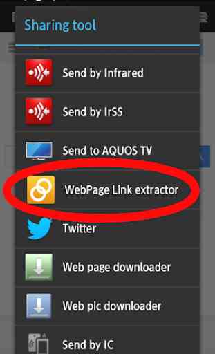WebPage Link extractor 2
