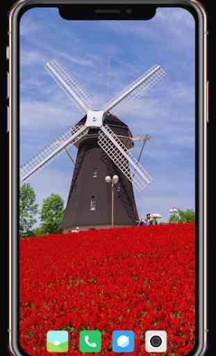 Windmill Wallpaper HD 4