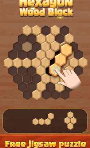 Woody Puzzle:Hexagon 1