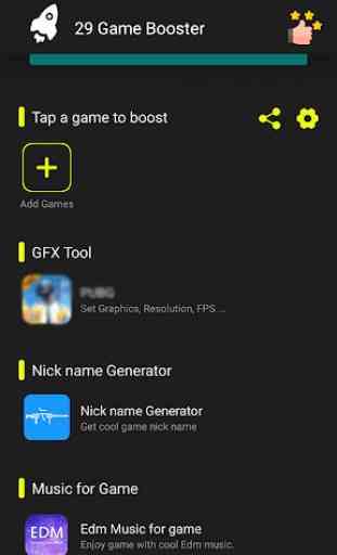 29 Game Booster Pro, Gfx Tool, Nickname generation 2