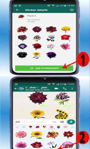 Adesivos de flores 2020 para WhatsApp - WASticker 4