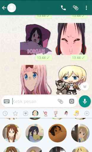 Anime Sticker  For Whatsapps 2