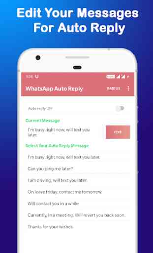 Auto Reply for WA Messages 3