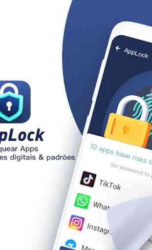 Bloquear App, Impressão digital & PIN, iAppLock 1