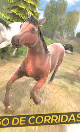 Cavalos Selvagens Corridas 3D 1