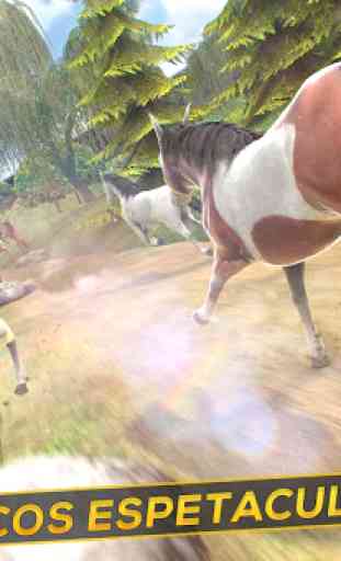 Cavalos Selvagens Corridas 3D 2